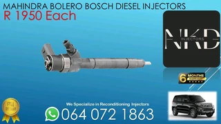 Mahindra Bolero Bosch Diesel Injectors For Sale