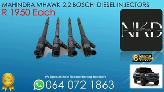 Mahindra Mhawk 2.2 Bosch Diesel Injectors For Sale