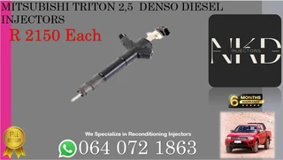 Mitsubishi Triton 2.5 Diesel Injectors For Sale On Exchange Or To Recon