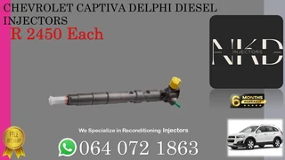 Chevrolet Captiva Delphi Diesel Injectors For Sale On Exchange With 6 Months Warranty
