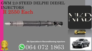 Gwm 2.0 Steed Diesel Injectors For Sale Or To Recon