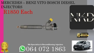 Mercedes Benz Vito Diesel Injectors For Sale On Exchange With 6 Months Warranty