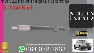 Tata 2.2 Diesel Injectors For Sale Or To Recon