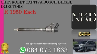 Chevrolet Captiva Bosch Diesel Injectors For Sale Or To Recon