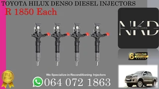 Toyota Hilux Diesel Injectors For Sale On Exchange With 6 Months Warranty