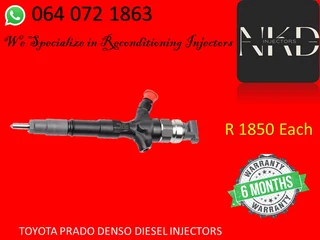 Toyota Prado Diesel Injectors For Sale Or To Recon