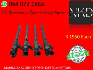 Mahindrabosch Scorpio Diesel Injectors For Sale Or To Recon
