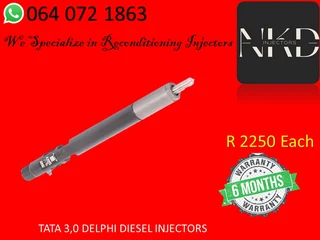 Tata 3.0 Diesel Injectors For Sale Or To Recon
