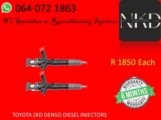 Toyota 2kd Diesel Injectors For Sale On Exchange Or To Recon