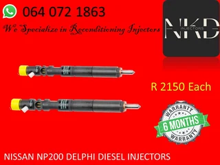 Nissan Np200 Diesel Injectors For Sale Or To Recon