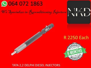 Tata 2.0 Delphi Diesel Injectors For Sale On Exchange Or To Recon