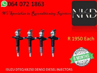 Isuzu Dtec Kb50 Diesel Injectors For Sale On Exchange With 6 Months Warranty