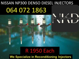 Nissan Np300 Diesel Injectors For Sale Or To Recon