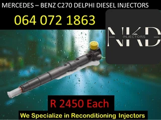 Mercedes C270 Diesel Injectors For Sale On Exchange With 6 Months Warranty