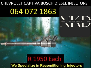 Chevrolet Captiva Diesel Injectors For Sale On Exchange Or To Recon