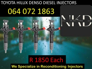 Toyota Hilux Diesel Injectors For Sale On Exchange Or To Recon With Warranty