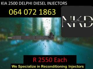 Kia 2500 Diesel Injectors For Sale On Exchange Or To Recon