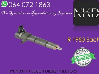 Hyunadai H1 Diesel Injectors For Sale On Exhange