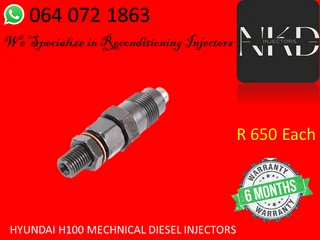 Hyundai H100 Diesel Injectors For Sale