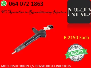 Mitsubishi Triton 2.5 Diesel Injectors For Sale