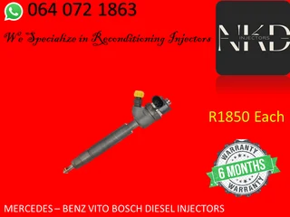 Mercedes-benz Vito Diesel Injectors For Sale