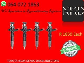 Toyota Hilux Diesel Injectors For Sale