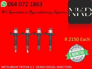Mitsubishi Triton 3.2 Diesel Injectors For Sale