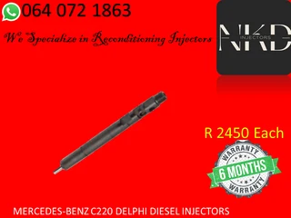 Mercedes C220 Diesel Injectors For Sale