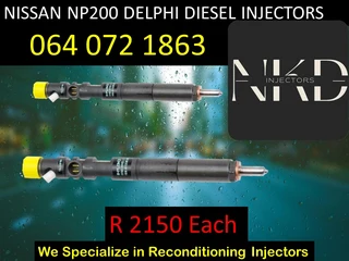 Our Recon Injectors For Nissan Np200 Delphi For Sale