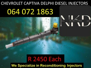 Our Recon Injectors For Chevrolet Captiva Delphi For Sale