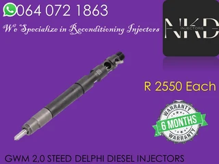 Gwm Steed 2.0 Diesel Injectors For Sale