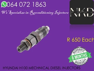 Hyundai H100 Diesel Injectors For Sale