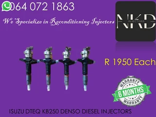 Isuzu Dteq Kb250 Diesel Injectors For Sale