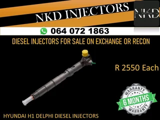 Hyundai H1 Diesel Injectors For Sale