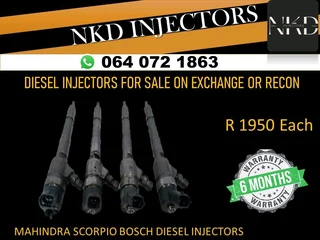 Mahindra Scorpio Diesel Injectors For Sale