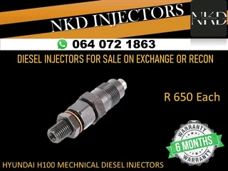 Hyundai H100 Diesel Injectors For Sale On Exchange