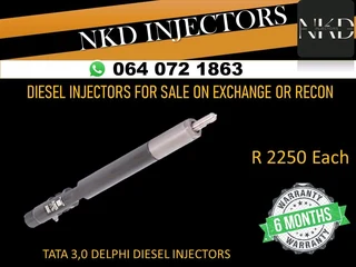 Tata 3.0 Delphi Diesel Injectors For Sale