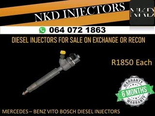 Mercedes Benz Vito Diesel Injectors For Sale
