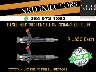 Toyota Hilux Diesel Injectors For Sale