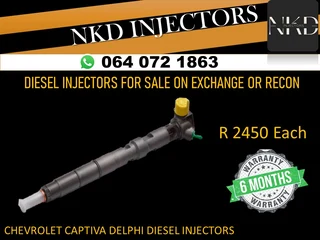 Chevrolet Captiva Diesel Injectors For Sale