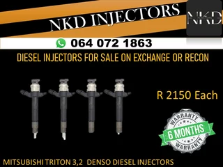 Mitsubishi Triton 3,2 Diesel Injectors For Sale
