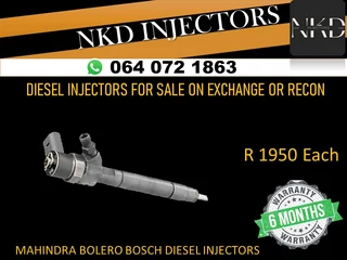 Mahindra Bolero Bosch Diesel Injectors For Sale
