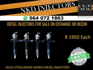 Isuzu Dteq Kb250 Diesel Injectors For Sale