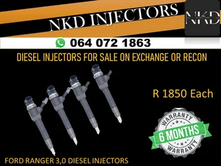 Ford Ranger 3.0 Diesel Injectors For Sale