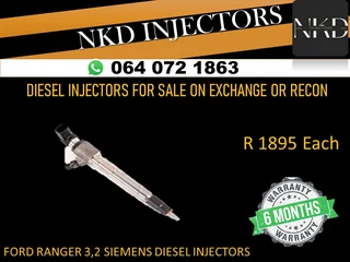 Ford Ranger 3,2 Diesel Injectors For Sale