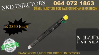 Ssangyong 2.0 Injectors