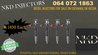 Toyota 1kd &amp; 2kd Diesel Injectors For Sale