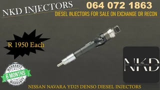 Nissan Navara Yd25 Diesel Injectors For Sale