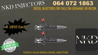 Toyota Hilux Diesel Injectors For Sale