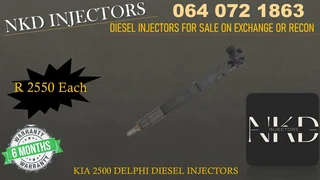 Kia 2500 Diesel Injectors For Sale